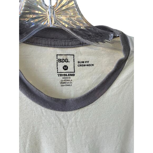 BDG Slim Fit Crew Neck Triblend T-Shirt with Front Pocket Size Medium - Picture 1 of 5
